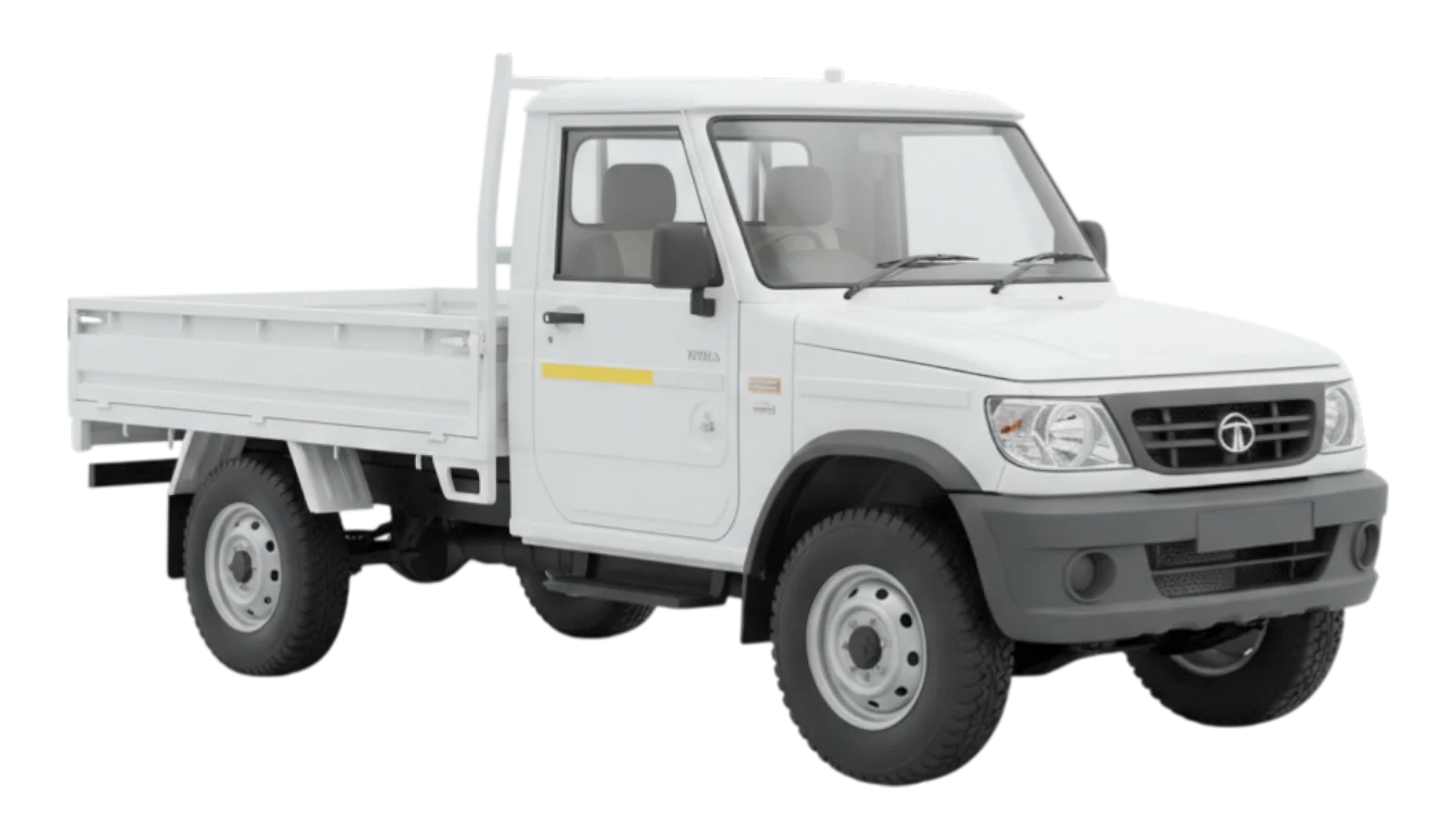 8 ft pickup flatbed LCV truck for materials transport